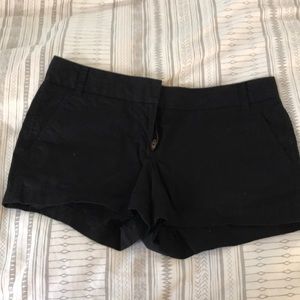 Jcrew Black Chino Shorts